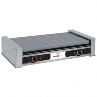 Nemco 8036-SLT-230 29 Inch Roller Hot Dog Grill Electric with Chrome Rollers