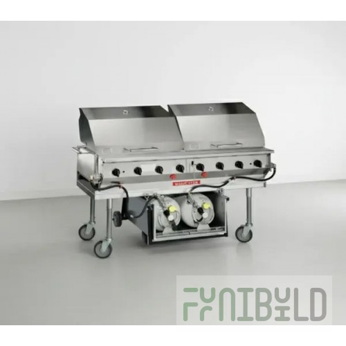 Magikitchn 21844570@60 60 Inch Roll-top Hood for LAPAG60 Equipment
