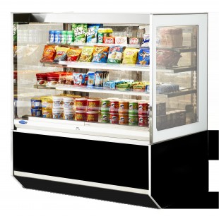 Federal Industries FCC6 72 Inch Non-Refrigerated Display Case with Curved Glass Federal Industries FCC6 72 Inch Non-Refrigerated Display Case with Curved Glass