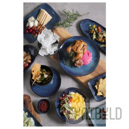 Porto Brasil 14014106701 13 Inch Platter Medium Rectangular Stoneware Stackable