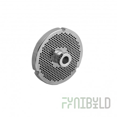Alfa 1V-B00-GER-1 6 Inch L and W Pre-Cutter Kidney Plate with Stainless Steel