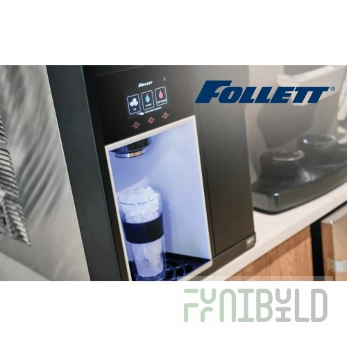 Follett HMF2110RJS Air-cooled Ice Maker Nugget 2039 Lb/Day with RIDE Remote Delivery