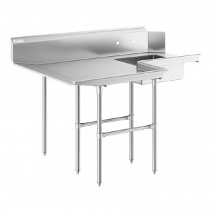 SPG International SDT-SL-5-L Universal Stainless Dishtable Soiled 60