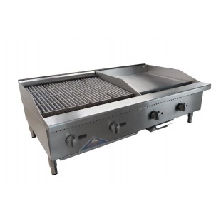 Comstock-Castle CS-24C-24G Griddle / Char-Broiler Countertop Gas