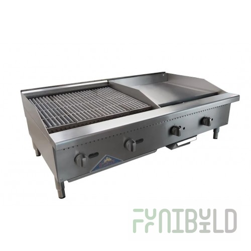 Comstock-Castle CS-24C-24G Griddle / Char-Broiler Countertop Gas