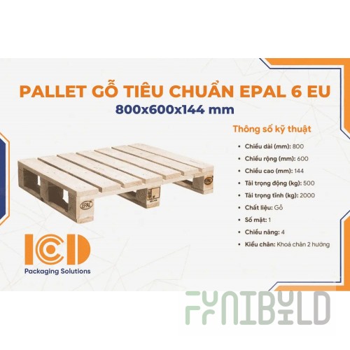 Pallet EP6-3-05.00.200 SB