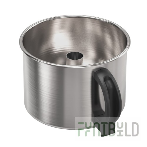 Eurodib 653590 Dito Sama Bowl For 5.8 Qts (5.5 L) Cutter Mixer Stainless Steel