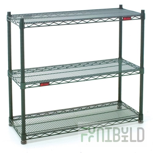 Eagle D1422R 22 Inch Add-A-Shelf Reverse Mat Shelf Wire Red Epoxy