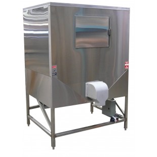 Hoshizaki HCD-1000B 48 Inch Ice Bagging System with 1078 lb Capacity Stainless Steel
