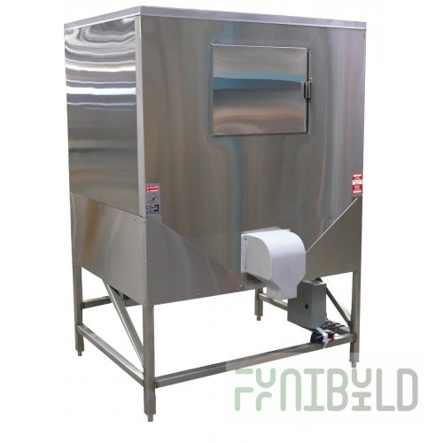 Hoshizaki HCD-1000B 48 Inch Ice Bagging System with 1078 lb Capacity Stainless Steel