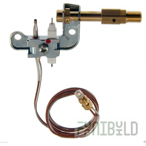 AllPoints GL2200799 2.25 Inch Gas Pilot Assembly with Electrode and Orifice