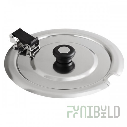 Half lid for cooking kettle (160 l) KREM.19635.08.01.000SB