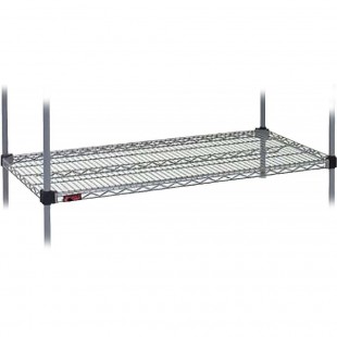 Eagle A2160Z 60 Inch Adjustable Shelf Wire with Collars and Split Sleeves