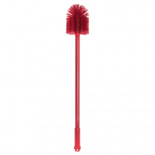 Carlisle 40008C05 30 Inch Valve and Fitting Brush Medium Stiff Polyester Bristles Plastic Red