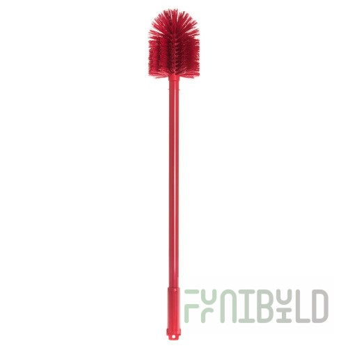 Carlisle 40008C05 30 Inch Valve and Fitting Brush Medium Stiff Polyester Bristles Plastic Red