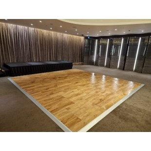 Forbes Industries 3238MTK1 18 Inch Portable Dance Floor Set Waterproof Vinyl