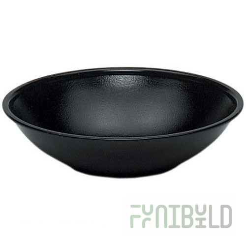 Cambro SB55110 10.9 Oz Black Salad Bowl SAN Dishwasher Safe