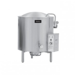 AccuTemp ALLGB-80 44 Inch Gas Kettle Stainless Steel with 80 Gallon Capacity 131400 BTU