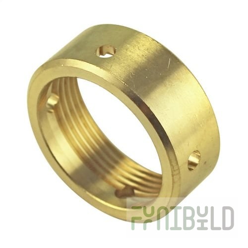 Micro Matic 4332BR Faucet Coupling Nut Brass Draft Beer System Part with Secure Connection