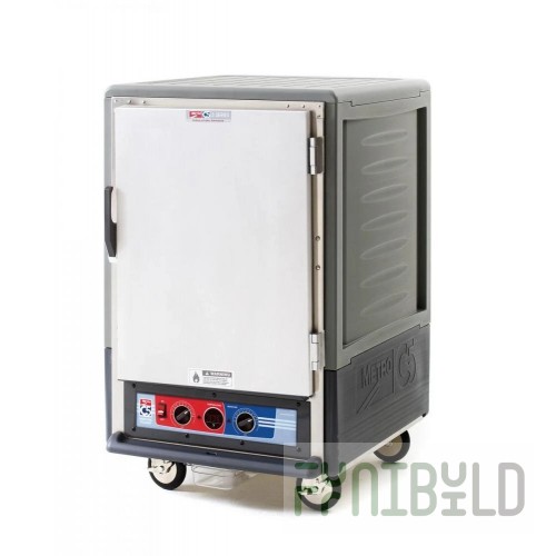 Metro C535-MFS-U-GY 27 Inch Heated Holding Proofing Cabinet with Insulation