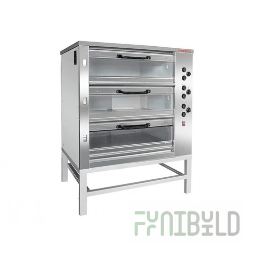 Bread oven Voskhod HPE-750/3 carbon steel