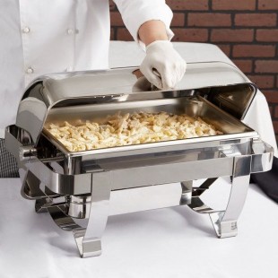 Vollrath 46520 9 Qt. Orion Retractable Chafer Full Size