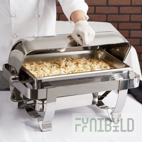 Vollrath 46520 9 Qt. Orion Retractable Chafer Full Size