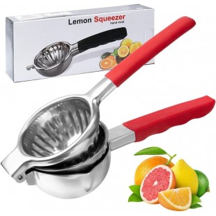 Stanton Trading 128 Citrus Squeezer Stainless Steel with Lemon and Lime Squeezer