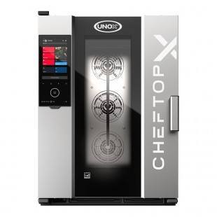 UNOX XADA-1011-EXRS CHEFTOP-X™ Half Size Combi Oven Electric Right-to-left Door Opening (hinged Left)