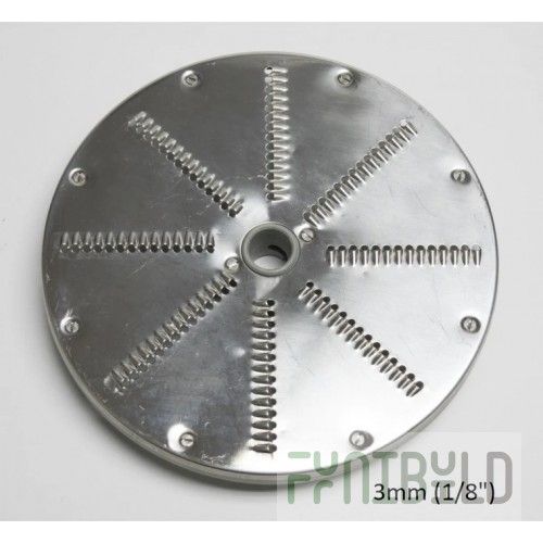 American Eagle Food Machinery AE-VC30/D12 Dicing Disc 12mm Bottom