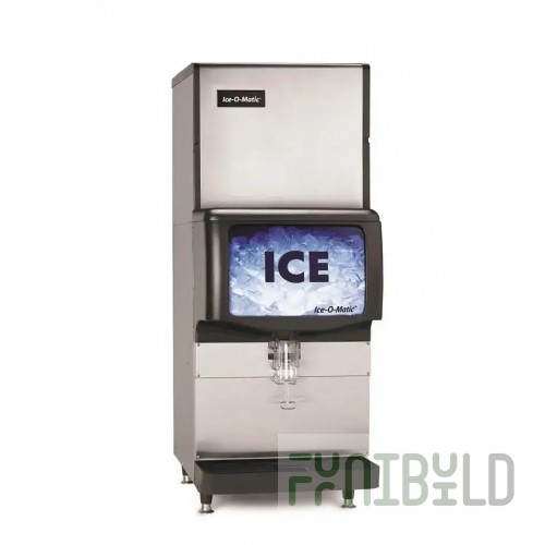 Ice-O-Matic IOD200 Ice Dispenser Countertop Model 200 Lb Storage Lever Dispensing