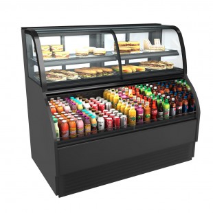 Structural Concepts HMBC5-E3 63 Inch Full Service Self Service Bakery Merchandiser Black Finish Structural Concepts HMBC5-E3 63 Inch Full Service Self Service Bakery Merchandiser Black Finish