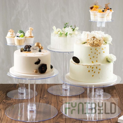 3380/3383 cake stand ⌀ 325x115 ⌀ 275x110 in (min. 100 pcs)