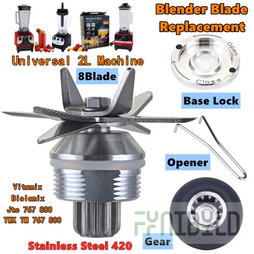 Knife with 2 blades for blender BL767T