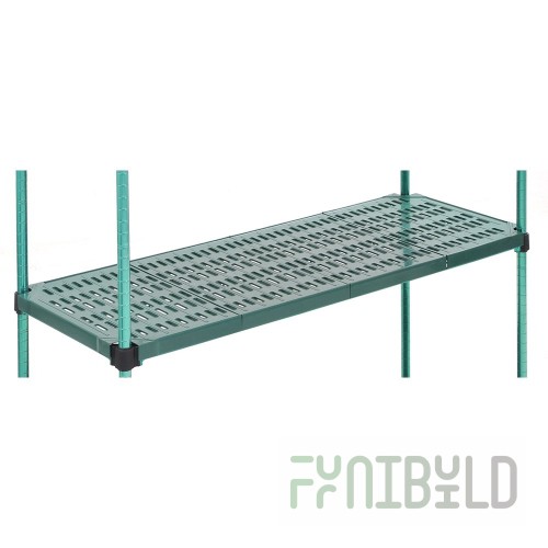 Eagle QPB2416E-6 16 Inch Wire Basket with EAGLEgard hybrid epoxy for QuadPLUS frames