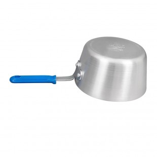 Vollrath 434212 2-3/4 Quart Tapered Sauce Pan Aluminum Riveted Handle Natural Finish