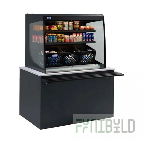 Federal Industries VRSS3660S-SLD 36 Inch Refrigerated Display Case with Electronic Control