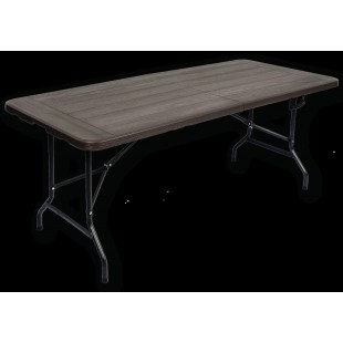 Table T 180 swivel-folding 0.6x0.8 (chipboard Oak gray)