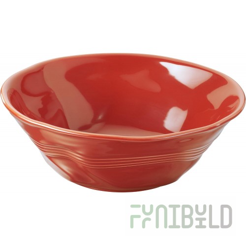 Revol 647323 1 Oz Bowl Round China Pepper Red - 2 Inch Diameter