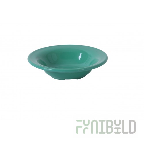 Yanco MS-5608GR 8 Oz Melamine Salad Bowl Dishwasher Safe Green - Round
