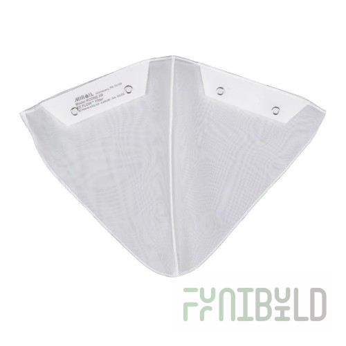 MirOil USA CONE2B-02742 Assembly Of #RCONE2 EZ Flow Filter Bag Mounted On #DF3A Holder Frame