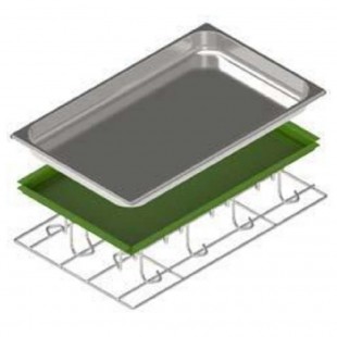 Optional 1/1 GN Vertical Cooking Grid for (8) Chicken, Tecnoeka KGP
