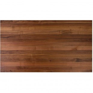 John Boos WALKCT1225-V 12 Inch Countertop American Black Walnut Varnique Finish
