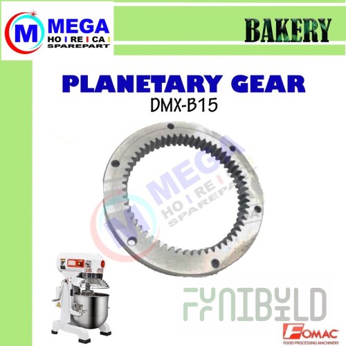 Planetary internal gear for whipping machine B15