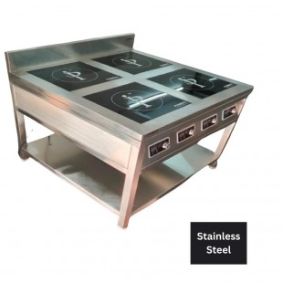 Induction cooker PEI-4(700) tabletop, 4 burners of 3.5 kW; power consumption - 14.0 kW. 775*700*284