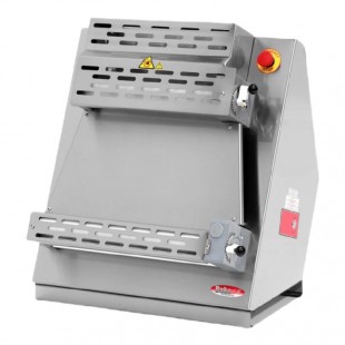 BakeMax BMHA01Y 23 Inch Two Pass Dough Sheeter Countertop Stainless Steel