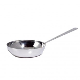 Spring USA 6478-70/10*4 6 Oz Fry Pan Curved Copper Finish 4 Inch