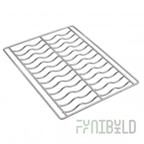 Corrugated baguette grid (4 pcs. included) SMEG 3735 (435 x 320 in)