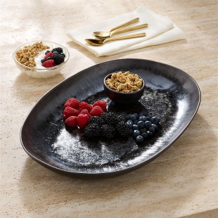 Revol 661447 11CM Mini Bowl Black Dishwasher Safe Scratch Resistant