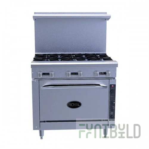 Royal Range Of California RR-6_NAT (QUICK SHIP) Restaurant Range Gas 36